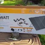 Video: Harbor Freight 100W Solar Kit.  Full Review – Day 1